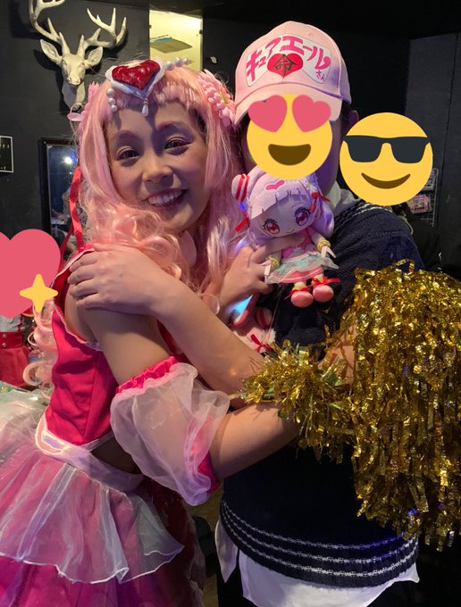 ディスコプリキュアでエールさまコスの天狼めいさん()とお写真撮って頂けました!!とっても可愛い!夢心地でした〜!ありがと ディスコプリキュアでエールさまコスの天狼めいさん()とお写真撮って頂けました!!とっても可愛い!夢心地でした〜!ありがと