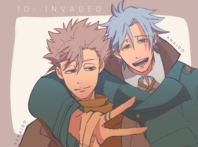 #idinvaded #イド8話の酒井戸と穴井戸の絡みが好きすぎて描いてしまった…仲良すぎかよ!!!このまま仲良くしてて #idinvaded #イド8話の酒井戸と穴井戸の絡みが好きすぎて描いてしまった…仲良すぎかよ!!!このまま仲良くしてて