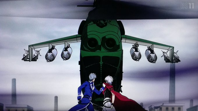 #プランダラ 8話まさかの戦闘ヘリ登場ですか、一気に認識を覆してきてますね、この世界は一体なんなんだ、SAOのリアルワー #プランダラ 8話まさかの戦闘ヘリ登場ですか、一気に認識を覆してきてますね、この世界は一体なんなんだ、SAOのリアルワー