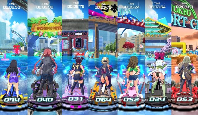 『神田川JET GIRLS』の真髄は背中にあり!?レースゲームならではの“後ろ姿コレクション”を紹介 『神田川JET GIRLS』の真髄は背中にあり!?レースゲームならではの“後ろ姿コレクション”を紹介