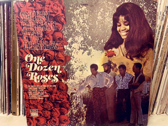 スモーキー・ロビンソン&ザ・ミラクルズ 『One Dozen Roses』(1971)。「Satisfactio スモーキー・ロビンソン&ザ・ミラクルズ 『One Dozen Roses』(1971)。「Satisfactio