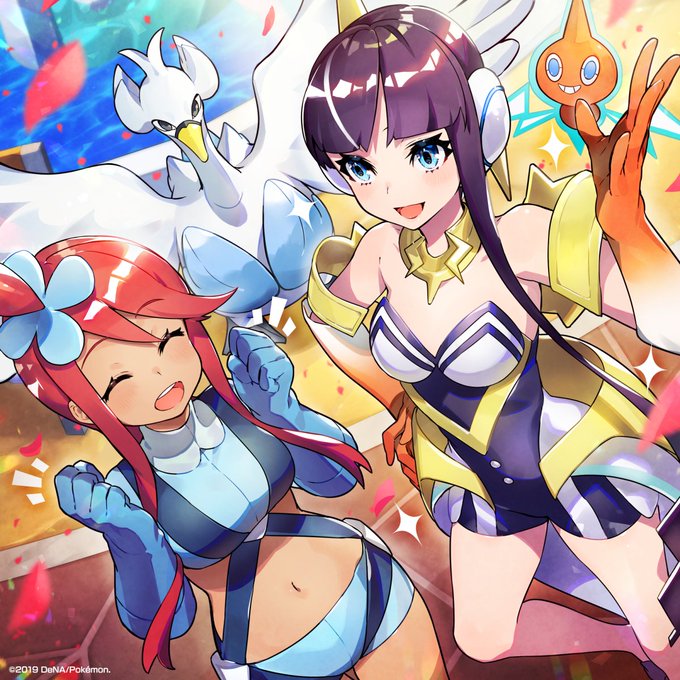 ポケモンマスターズ()に登場するカミツレさん&フウロさんのイラストを描かせていただきました!ポケモンが昔から大好きだった ポケモンマスターズ()に登場するカミツレさん&フウロさんのイラストを描かせていただきました!ポケモンが昔から大好きだった
