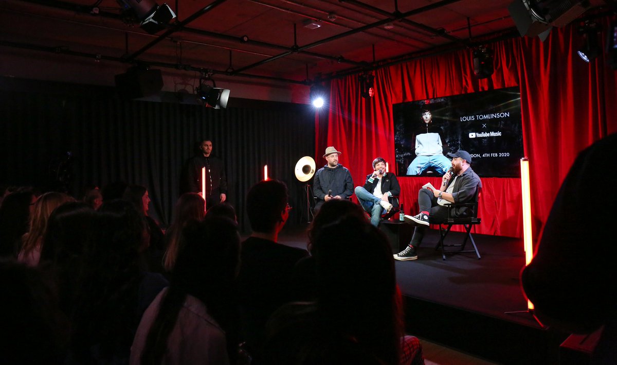 Thanks for having me and @LighteningUK the other week @youtubemusic ! Q&A is up now  