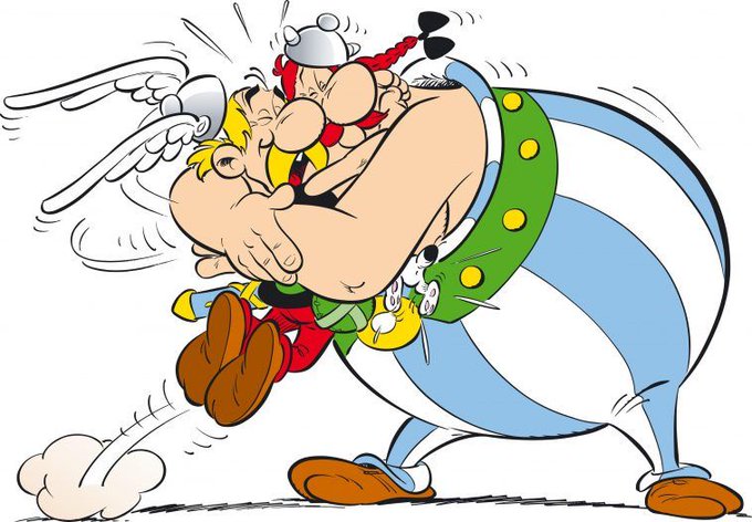 Som jag älskade dem när jag var liten. #Asterix 