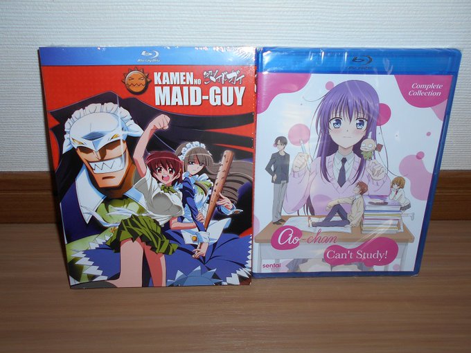 第二便。国内でBD化されてない北米BD届いた。『仮面のメイドガイ』・『みだらな青ちゃんは勉強ができない』などなど。画質や 第二便。国内でBD化されてない北米BD届いた。『仮面のメイドガイ』・『みだらな青ちゃんは勉強ができない』などなど。画質や