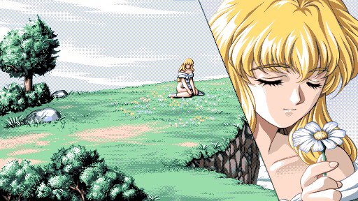 これが16色だけで描かれてるなんて信じられますか?有限故の美しさがここにはある!#YU_NO#elf これが16色だけで描かれてるなんて信じられますか?有限故の美しさがここにはある!#YU_NO#elf