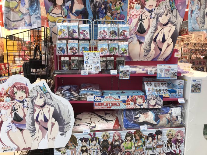 秋葉原ラジオ会館1FギフトショップAkiba様にて、神田川JET GIRLSのポップアップショップが今日からスタートです 秋葉原ラジオ会館1FギフトショップAkiba様にて、神田川JET GIRLSのポップアップショップが今日からスタートです