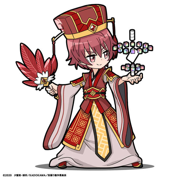 🔸新キャラ紹介🔸カナデ:稀代の策士【竜巻】▼万能型の遠撃タイプ。一定時間敵全体の攻撃速度をダウンや敵への攻撃力アップだけ 🔸新キャラ紹介🔸カナデ:稀代の策士【竜巻】▼万能型の遠撃タイプ。一定時間敵全体の攻撃速度をダウンや敵への攻撃力アップだけ