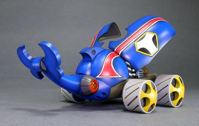ベルファイン製タイムメカブトンです制作2体目のメカブトン依頼主の希望でアニメカラーではなく他の人が制作したヤツを参考に塗 ベルファイン製タイムメカブトンです制作2体目のメカブトン依頼主の希望でアニメカラーではなく他の人が制作したヤツを参考に塗