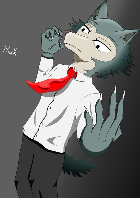ざらつきペンのほういいのかな?レゴシです。#BEASTARS #beastarsfanart ざらつきペンのほういいのかな?レゴシです。#BEASTARS #beastarsfanart