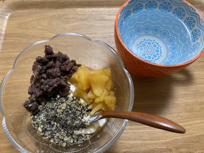朝プロテイン(抹茶)マンゴーレーズン豆乳ヨーグルト美髪mixラカント小豆シナモンホットリンゴ🍎白湯メイツに教えてもらった 朝プロテイン(抹茶)マンゴーレーズン豆乳ヨーグルト美髪mixラカント小豆シナモンホットリンゴ🍎白湯メイツに教えてもらった
