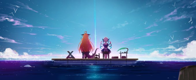 言葉にならない気持ちが沢山こみ上げてきました。これからもお二人とホロライブを応援し続けます!#メイドラゴン#みかじ絵#あ 言葉にならない気持ちが沢山こみ上げてきました。これからもお二人とホロライブを応援し続けます!#メイドラゴン#みかじ絵#あ