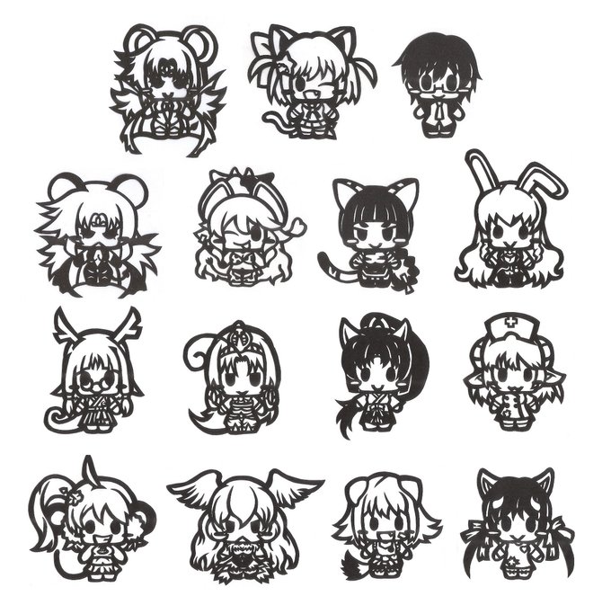 えとたま5周年なので過去作品であるけどえとたま切り絵を再掲載。新・干支繚乱祭でプレゼントボックスに入れたりここでのフォロ えとたま5周年なので過去作品であるけどえとたま切り絵を再掲載。新・干支繚乱祭でプレゼントボックスに入れたりここでのフォロ