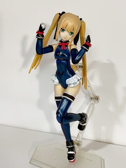 FAガール改造でアリスギア版マリーローズ完成しました。胸の主張は控えめですが お尻の主張はなかなかのもんですな。 #アリ FAガール改造でアリスギア版マリーローズ完成しました。胸の主張は控えめですが お尻の主張はなかなかのもんですな。 #アリ
