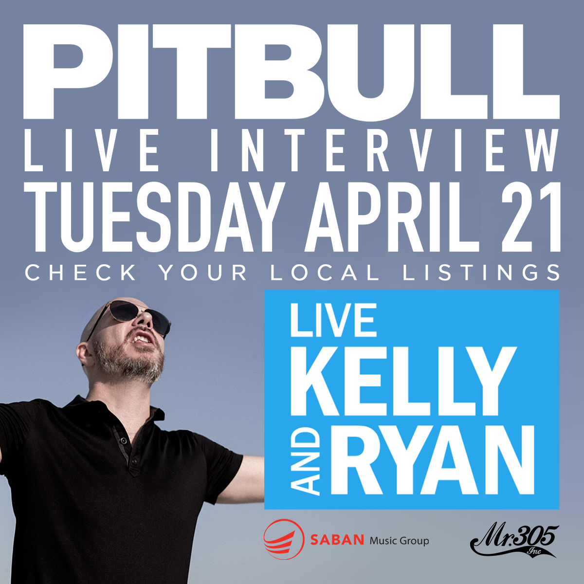 Make sure to tune in to @LiveKellyRyan tomorrow April 21! Check your local listings to watch. 
