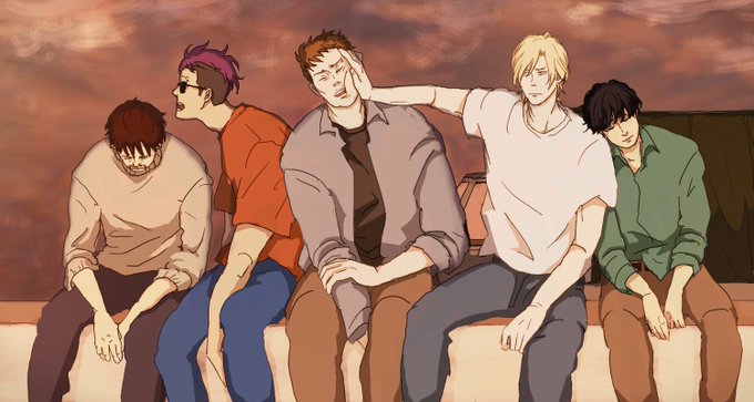 こう。笑オーバーレイの使い方がようやくわかった...#BANANAFISH こう。笑オーバーレイの使い方がようやくわかった...#BANANAFISH