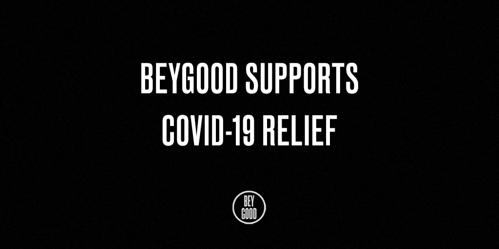 .@BeyGOOD partners with @Jack Dorsey's #startsmall to support COVID-19 relief  