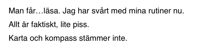 Ulf Lundell mår också p. Någon borde skicka honom en Daddy Issues-hoodie. 