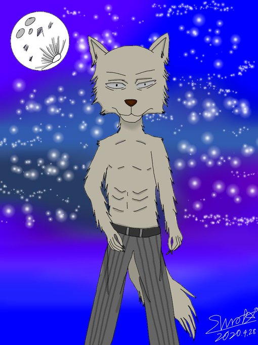 白レゴシ頑張って描いたわ〜#BEASTARS #beastarsfanart #ビースターズ #レゴシ 白レゴシ頑張って描いたわ〜#BEASTARS #beastarsfanart #ビースターズ #レゴシ