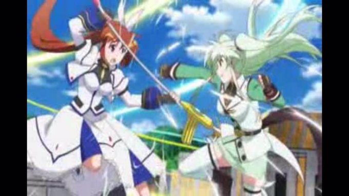なのはvsアインハルトstrikersとvivid strikeの間の作品らしい2ショット#なのはvivid なのはvsアインハルトstrikersとvivid strikeの間の作品らしい2ショット#なのはvivid