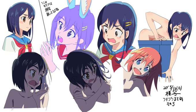 4話中心にフリフラ模写おまとめ。4話はお風呂回でしたね。ココナちゃんは普段はつり目気味だけど驚くと丸くなるのいい。。。# 4話中心にフリフラ模写おまとめ。4話はお風呂回でしたね。ココナちゃんは普段はつり目気味だけど驚くと丸くなるのいい。。。#