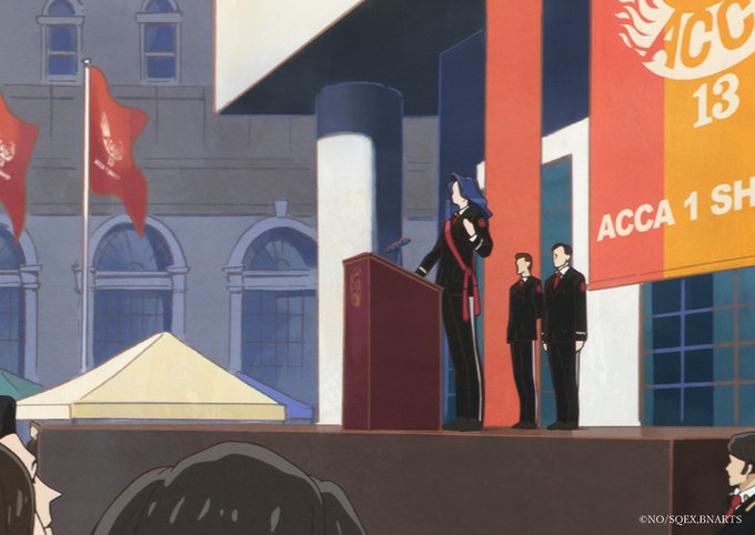 【ACCA Regardsエンディングイラスト紹介4】Photos by NINO NINOX#ACCA_Anime # 【ACCA Regardsエンディングイラスト紹介4】Photos by NINO NINOX#ACCA_Anime #