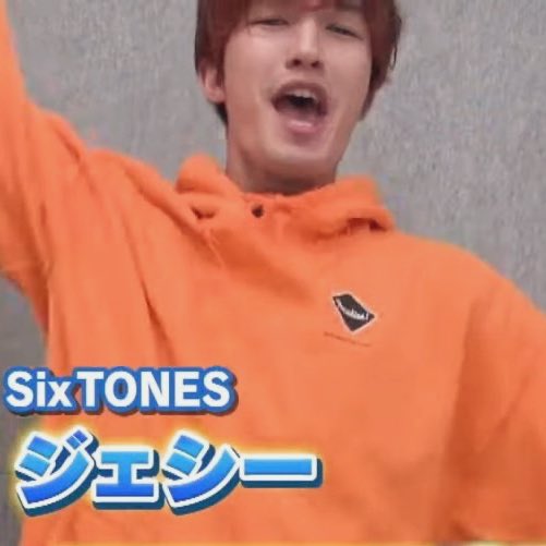 SixTONESTBS「世界くらべてみたら」2hSP 2020年5月27日OAジェシーさん着用フーディー【REIKO M SixTONESTBS「世界くらべてみたら」2hSP 2020年5月27日OAジェシーさん着用フーディー【REIKO M