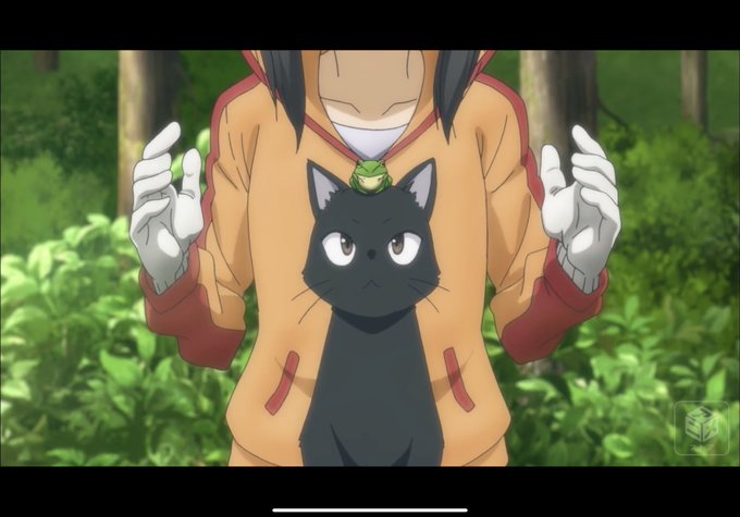 チトさん可愛いですね(*´︶`*)久しぶりに猫に触れたくなりました٩(ˊᗜˋ*)#ふらいんぐうぃっち #アニメ好きと繋が チトさん可愛いですね(*´︶`*)久しぶりに猫に触れたくなりました٩(ˊᗜˋ*)#ふらいんぐうぃっち #アニメ好きと繋が