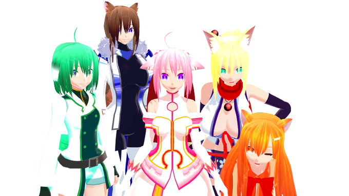 DOG DAYS【モデルセット】支援版0.1 DOG DAYS【モデルセット】支援版0.1