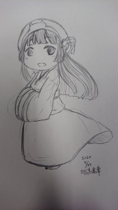 練習ミコチ #ハクメイとミコチ 練習ミコチ #ハクメイとミコチ