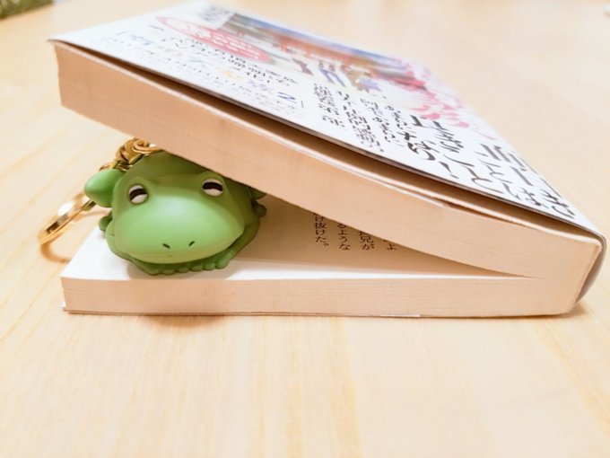 本日6月6日にはいろいろな記念日があるようですが、#カエルの日#兄の日ということのようです。本の隙間からこんにちは。#有 本日6月6日にはいろいろな記念日があるようですが、#カエルの日#兄の日ということのようです。本の隙間からこんにちは。#有