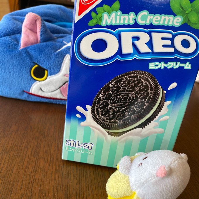 チョコミントおおおおおおお!!!!#ばなにゃ チョコミントおおおおおおお!!!!#ばなにゃ