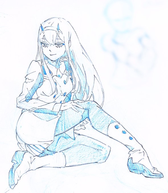 今日もゼロツー練習する。#ダリフラ #ゼロツー 今日もゼロツー練習する。#ダリフラ #ゼロツー
