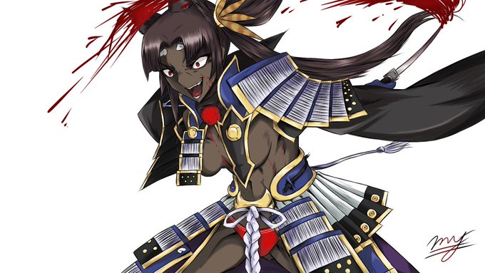 FGOの黒牛若丸描きました〜背景はまだ試行錯誤中なので、完成版は後日あげます。#アニメガタリズ FGOの黒牛若丸描きました〜背景はまだ試行錯誤中なので、完成版は後日あげます。#アニメガタリズ