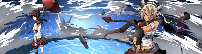 随分前に描いた艦これ絵とにかく横に長い#絵描きさんとつながりたい#艦隊これくしょん #艦これ 随分前に描いた艦これ絵とにかく横に長い#絵描きさんとつながりたい#艦隊これくしょん #艦これ