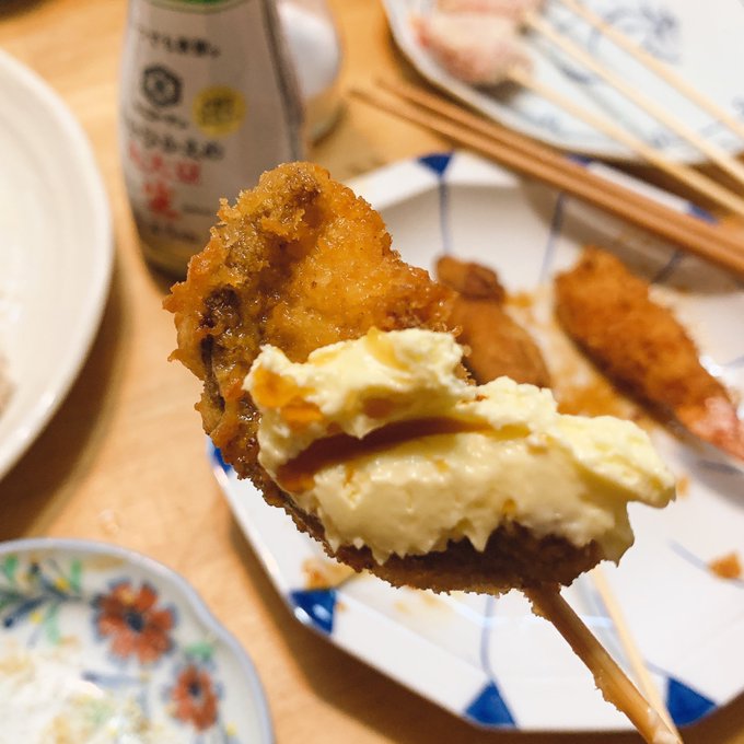 揚げしいたけにバター醤油はヤバイてぇ〜〜〜〜 #大罪 #飯テロ 揚げしいたけにバター醤油はヤバイてぇ〜〜〜〜 #大罪 #飯テロ