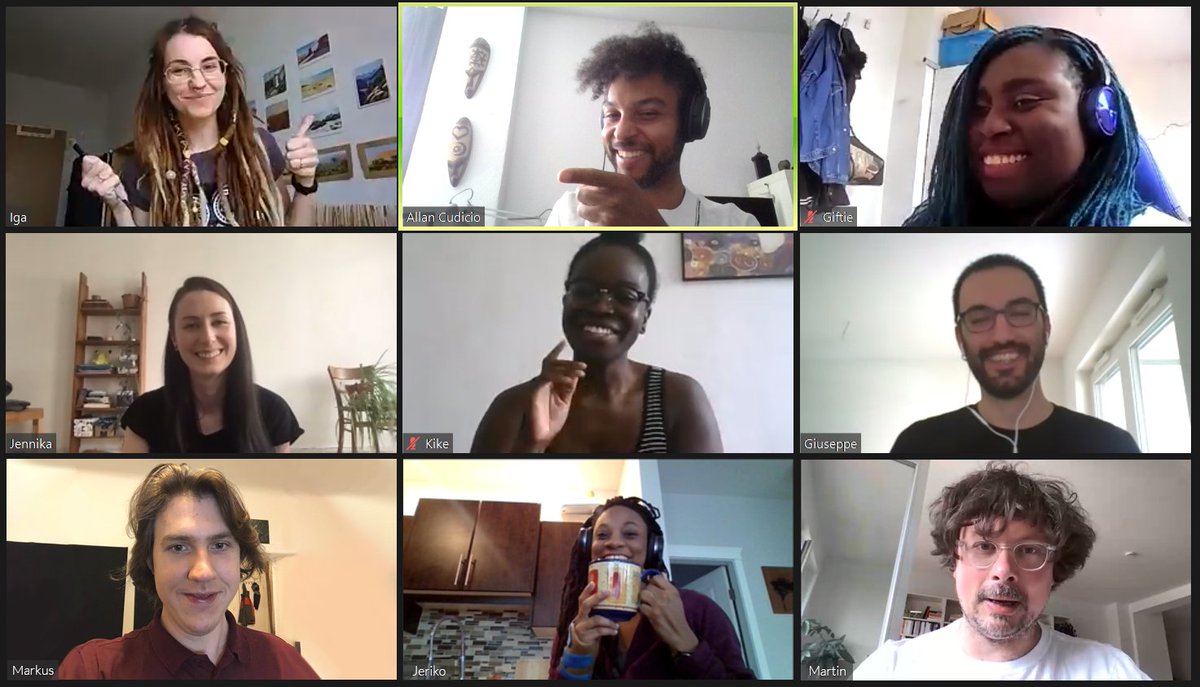 We have't show ourselves yet and this feels like the right time for visibility. Majority female, black+queer led core team working on a PC game? Yes we exist. And we are frigging fabulous💅🏾✨. #gamedevs #indies #BlackLivesMatter #PrideMonth