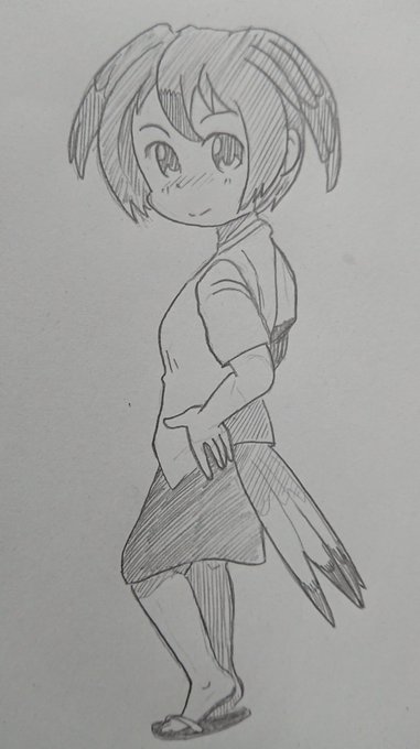 オフのリョコウバトさん#けものフレンズ オフのリョコウバトさん#けものフレンズ