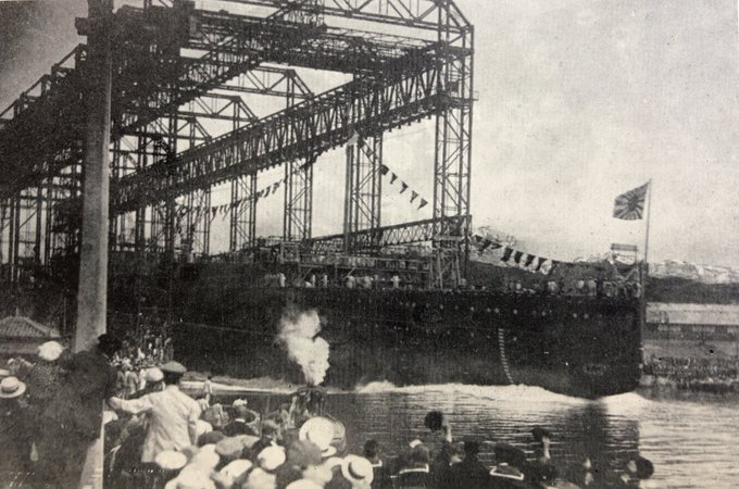 戦艦「比叡」や「陸奥」、航空母艦「飛龍」や「翔鶴」など多くの軍艦を輩出した造船台の真上で艦これとはいふりの映画を見るとは 戦艦「比叡」や「陸奥」、航空母艦「飛龍」や「翔鶴」など多くの軍艦を輩出した造船台の真上で艦これとはいふりの映画を見るとは