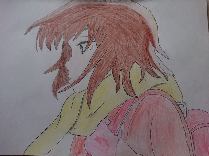 #レムのイラスト日記僕だけがいない街より雛月加代もしかしたら髪の方違和感あるかもしれん #レムのイラスト日記僕だけがいない街より雛月加代もしかしたら髪の方違和感あるかもしれん
