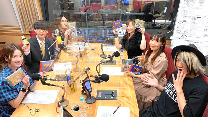 文化放送『阿澄佳奈のキミまち!』今日も楽し嬉し🥰ゲストのangelaさん・オーイシマサヨシさん✨angelaさん、とても 文化放送『阿澄佳奈のキミまち!』今日も楽し嬉し🥰ゲストのangelaさん・オーイシマサヨシさん✨angelaさん、とても