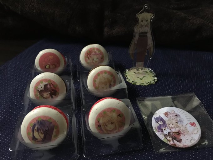 4月遅れで #このはな綺譚 のバレンタインマカロンを購入みんな可愛い 4月遅れで #このはな綺譚 のバレンタインマカロンを購入みんな可愛い