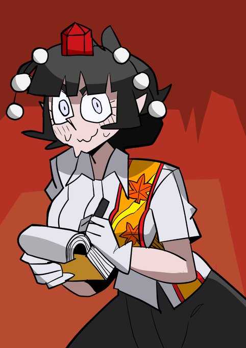 ちょっと問題があったので上げ直し。Touhoutaker.Aya Shameimaru was drawn like t ちょっと問題があったので上げ直し。Touhoutaker.Aya Shameimaru was drawn like t
