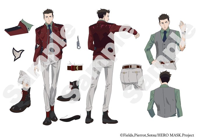 『HERO MASK』のアニメーション設定を紹介!今回は第2話のキャラクター設定をpick up#HEROMASK 『HERO MASK』のアニメーション設定を紹介!今回は第2話のキャラクター設定をpick up#HEROMASK