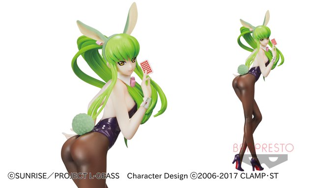 \艶やかな兎装✨/コードギアス 反逆のルルーシュ ESPRESTO-Fluffy materials-C.C. がゲーム \艶やかな兎装✨/コードギアス 反逆のルルーシュ ESPRESTO-Fluffy materials-C.C. がゲーム