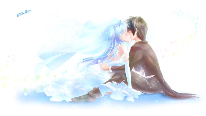 「永遠の愛を誓った」#終末なにしてますか #すかすか #クトリ #ヴィレム #ヴィレクト 「永遠の愛を誓った」#終末なにしてますか #すかすか #クトリ #ヴィレム #ヴィレクト