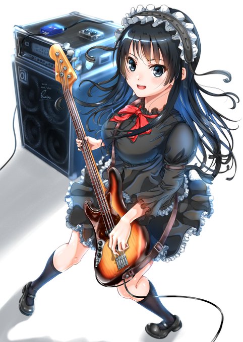 skebでベース弾いてる澪ちゃん(学祭ver)描かせて頂きました!もうほんとけいおん大好きだからリクエスト頂けてめちゃく skebでベース弾いてる澪ちゃん(学祭ver)描かせて頂きました!もうほんとけいおん大好きだからリクエスト頂けてめちゃく