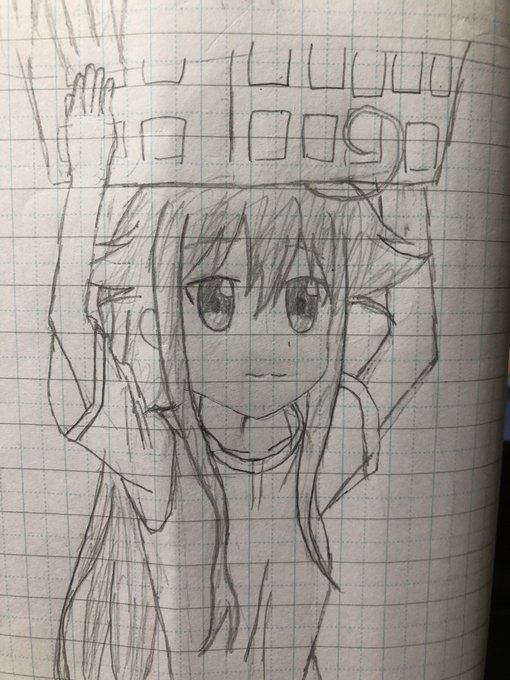 今日の模写ーひなこのーとからくいなちゃん! 今日の模写ーひなこのーとからくいなちゃん!