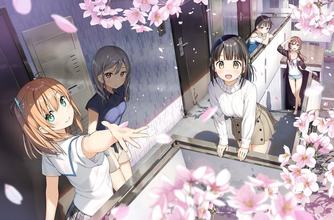 「One Room 1期+2期」コンプリートBlu-rayBOXのジャケット描き下ろしました。ちょっとサービスな差分特典 「One Room 1期+2期」コンプリートBlu-rayBOXのジャケット描き下ろしました。ちょっとサービスな差分特典
