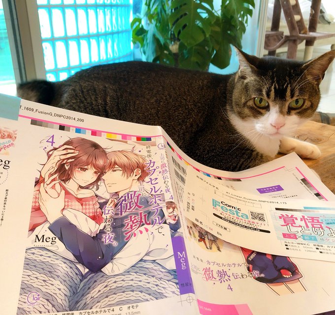 終カプ4巻の表紙カバー見本届きました💕この瞬間はいつもワクワクしますね😂 終カプ4巻の表紙カバー見本届きました💕この瞬間はいつもワクワクしますね😂